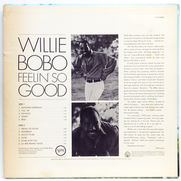 Willie Bobo - Feelin' So Good Willie Bobo - Feelin' So Good