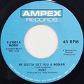 We Gotta Get You A Woman // Baby Let's Swing / The Last Thing You Said / Don't Tie My Hands