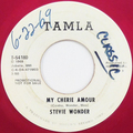 My Cherie Amour / My Cherie Amour (promotional red vinyl)