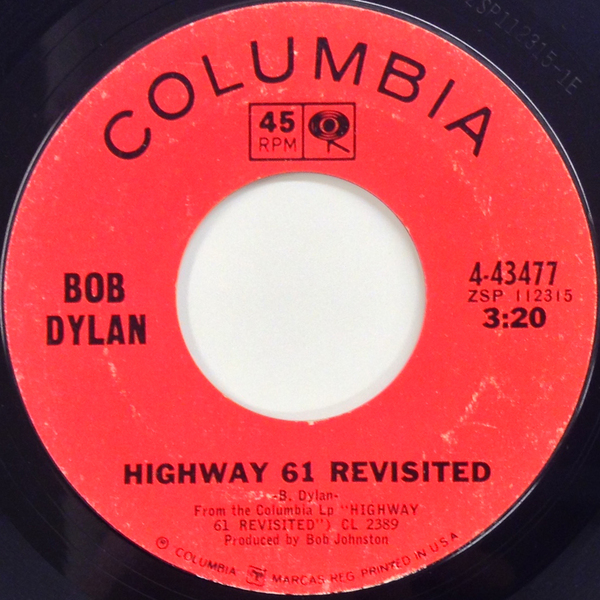 Bob Dylan(ボブ・ディラン)「Highway 61 Revisited」LP（12インチ 