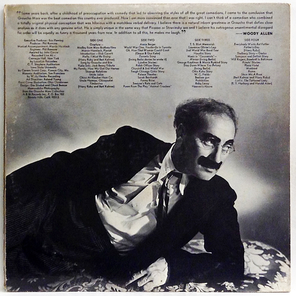 Hi-Fi Record Store | グルーチョ・マルクス(Groucho Marx) | Evening
